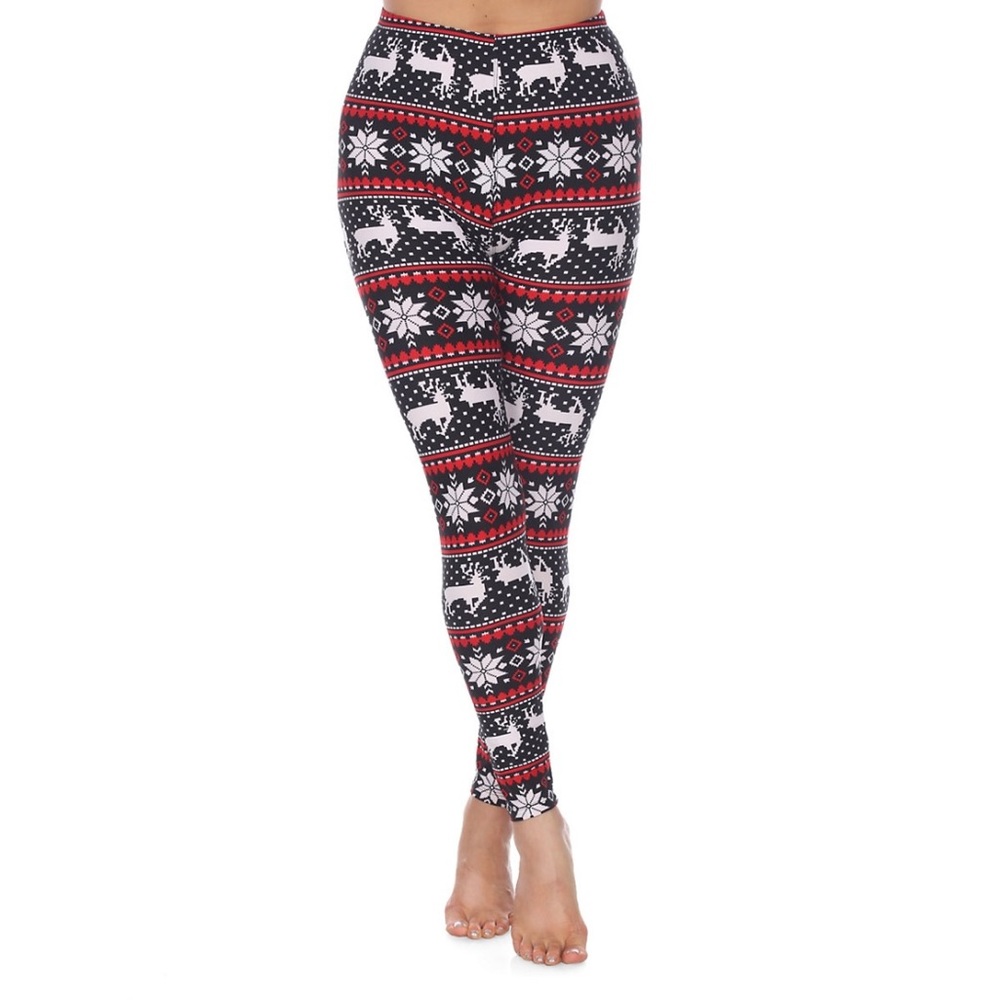 ❄️ NWOT Women’s Christmas / Holiday Leggings / Pants. Size Medium / Large.